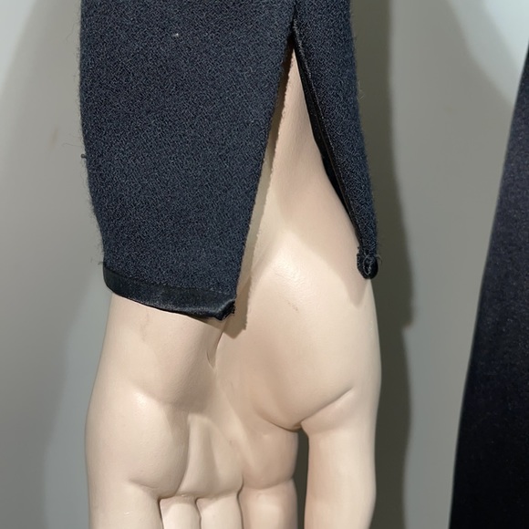 Vintage Donald Deal Long Black Evening Gown 8 - Picture 11 of 16